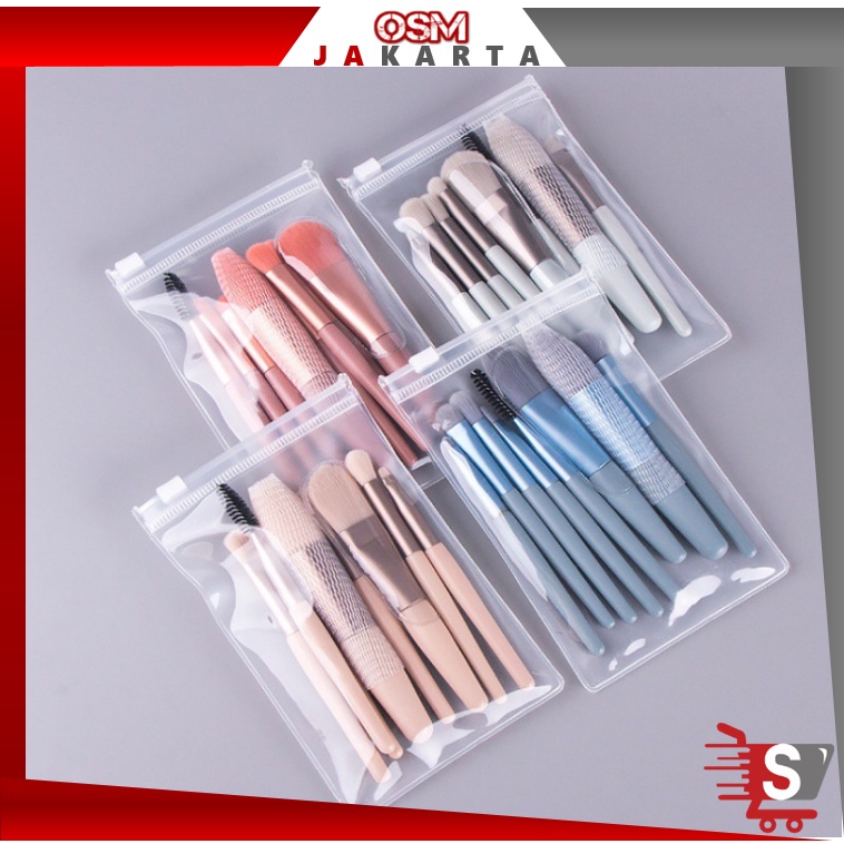 OSM JKT K5016 Kuas Make Up 8 in 1/ Make Up Tools / Set Kuas Make Up