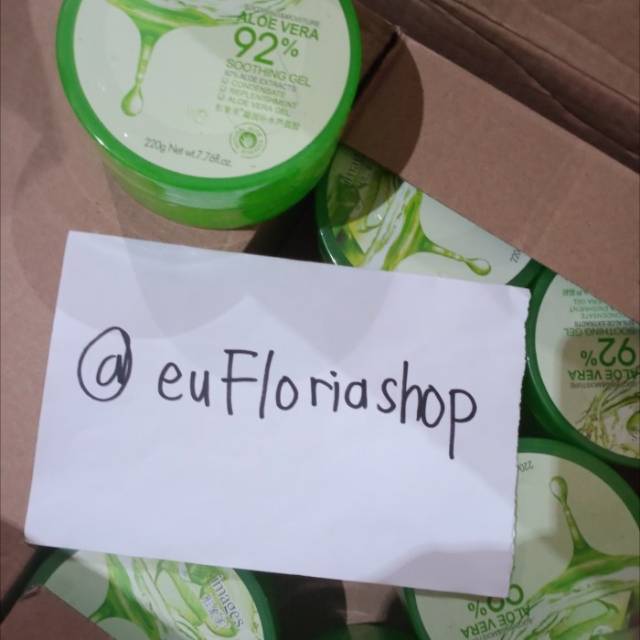 Images Aloe Vera Gel Lidah Buaya Pelembab Wajah Shopee Indonesia