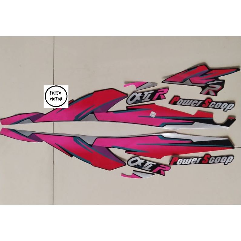 Striping Yamaha v100/Alfa Alfa 100 power scoop 1995