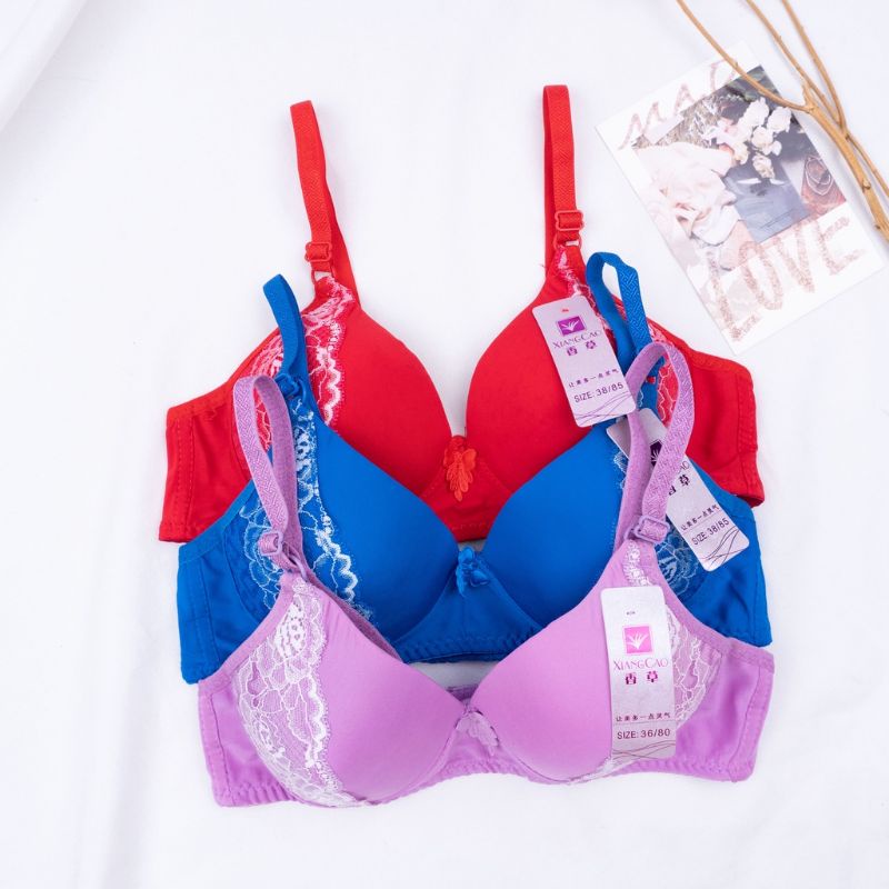 GROSIR 6 PCS (SETENGAH LUSIN) ART 024 | BRA XIANGCAO | YIYI | WENLY | JELLICA | ESSE SPORT | LUTTY B