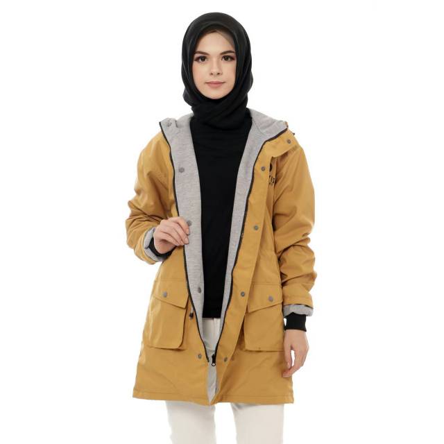 PARKA BOLAK BALIK / PARKA HIJABERS/JAKET CANVAS / PARKA DAVIS / JAKET WANITA