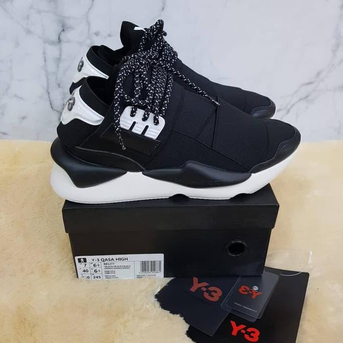 ☞❣F⚡ash Sale☀ sepatu sneakers dewasa Adidas Y3 chunky kaiwa black white premium BELANJA-