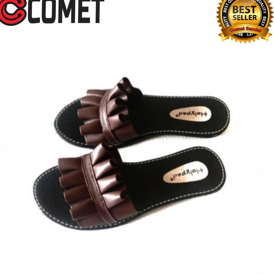 (TERLARIS) Sandal Papirut wanita Bisa CODSandal Wanita Papirut Sandal Kulit Kokop Rempel sandal papi