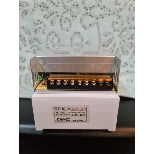 Power Supply 40A 13.8V