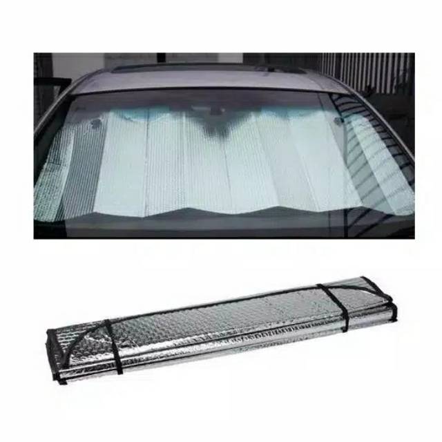 Sun shield / Pelindung anti panas Dasbooard mobil (130x60)