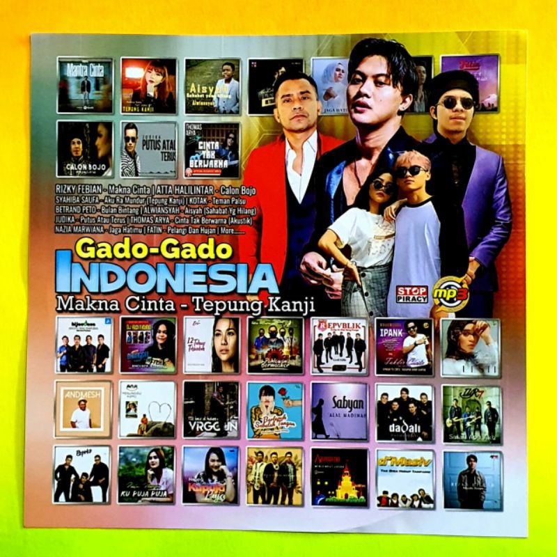 TERBARU KASET MP3 GADO GADO INDONESIA