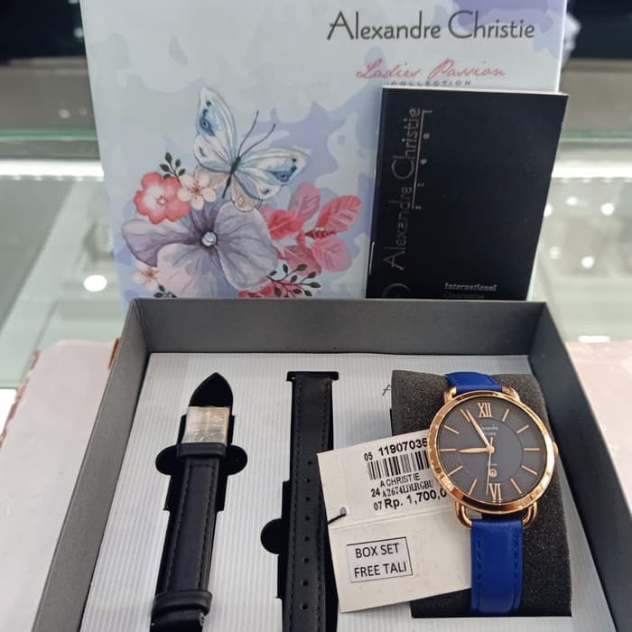 ORIGINAL Jam Tangan Wanita Alexandre Christie AC 2674 / AC2674 Garansi Resmi 1 Tahun