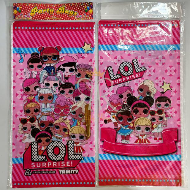 PLASTIK SNACK ULANG TAHUN GOODIE BAG-LOL