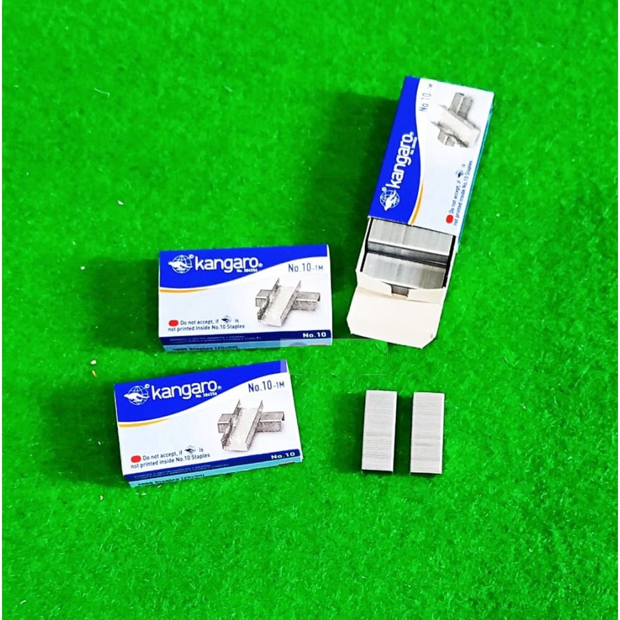 

Isi Staples Kecil No 10 LE /Kangaro/ Isi Hekter Less Effort Save Power
