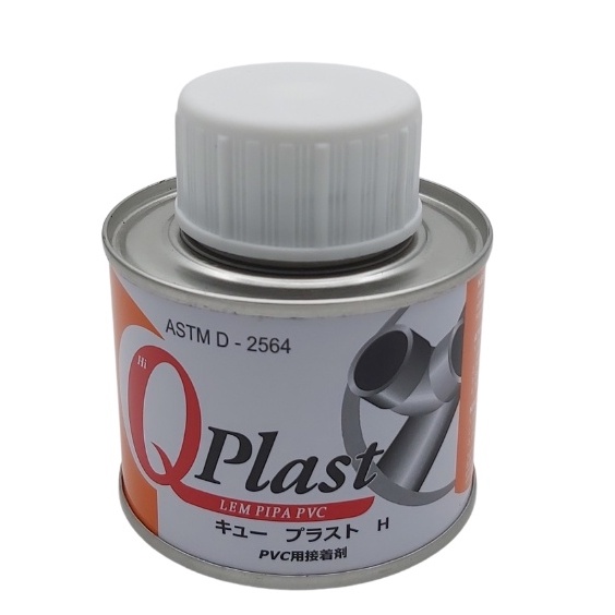 

Lem Pipa PVC Qplas Lem Pipa Air Kaleng 100 gram