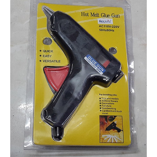Pistol Lem Glue Gun Stik Listrik Perekat Kertas Plastik Harga Partai
