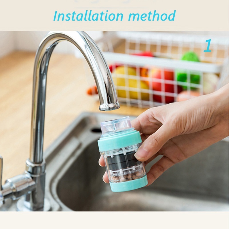 Kitchen Faucet Water Filter Healthy Activated Carbon Water Purifier Heavy Metal Faucet Purifier