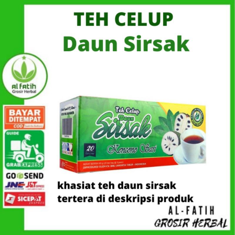 

Teh Celup Daun Sirak Kencono Sari Asli 100% original