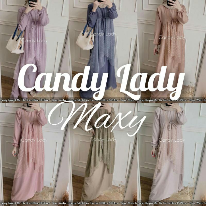 CANDY LADY MAXY / GAMIS CERUTY TILE POLOS