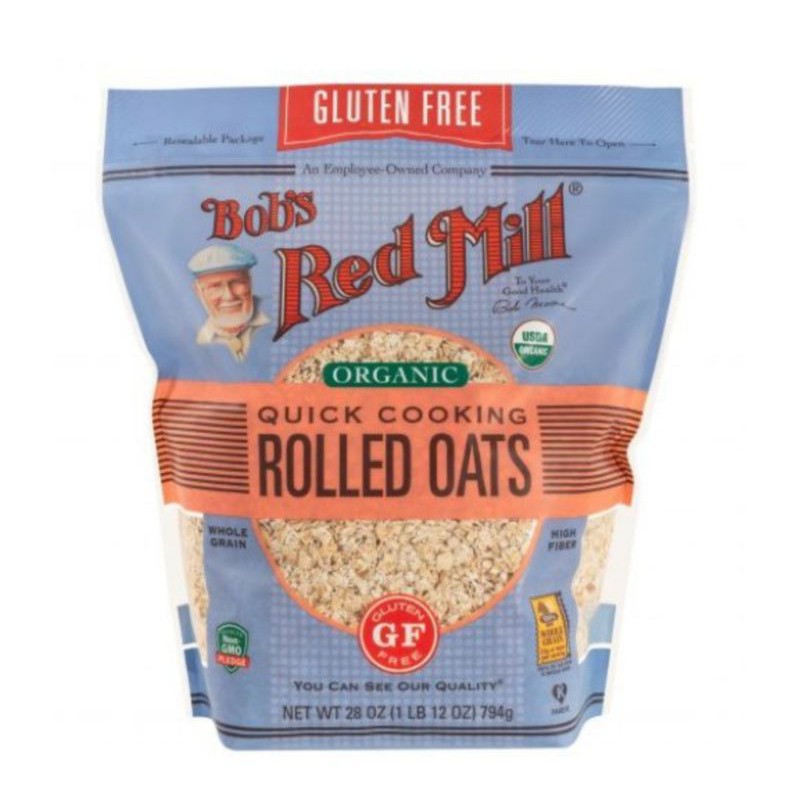 

Bob's Red Mill Gluten Free Organic Quick Rolled Oats 794 gr/Import