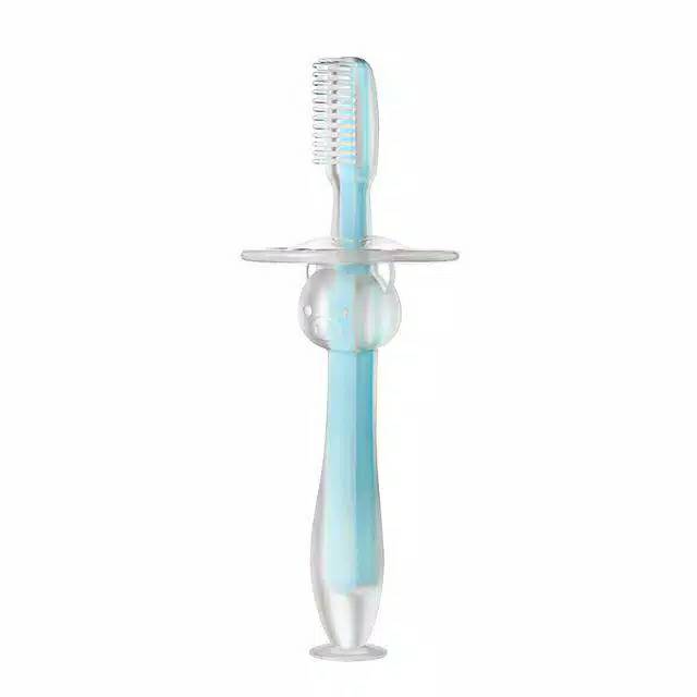 Sikat Gigi Bayi Anak Silikon Lembut Lentur Baby Tooth Brush FOOD GRADE BPA FREE P43