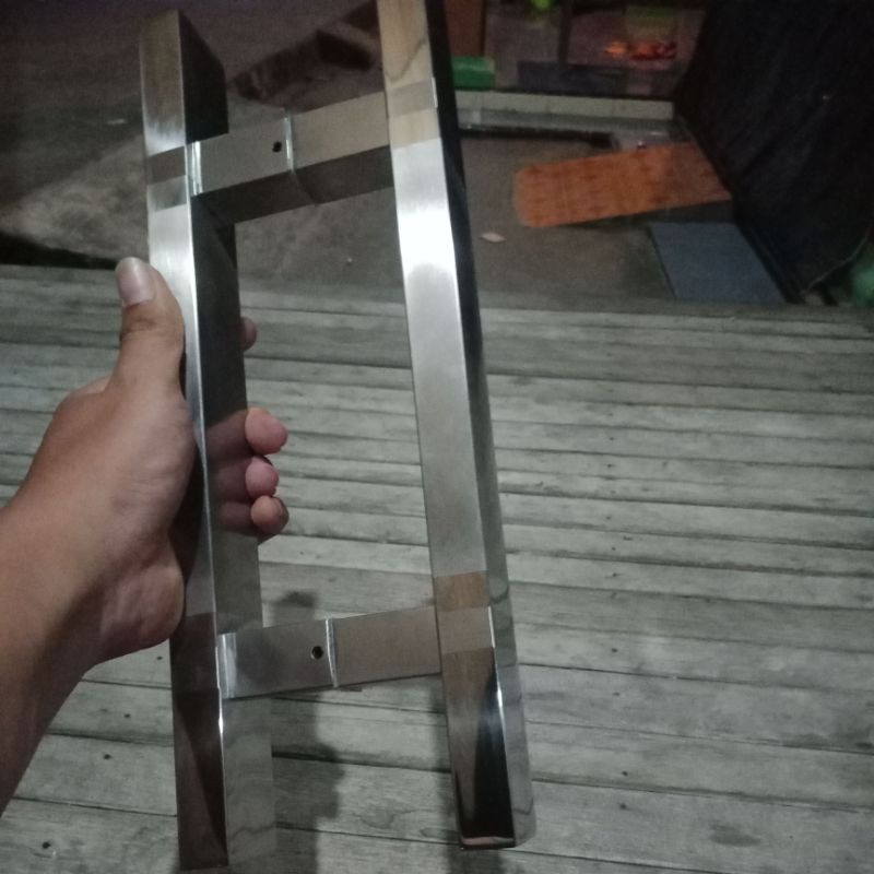 Handle pintu kaki tembus stainless 120cm