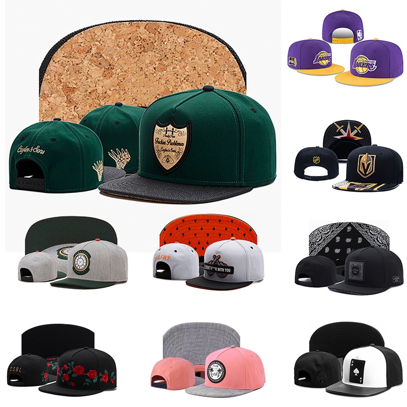 Baseball cap Snapback Youth Hip Hop Tide Card Cap panel cap Embroidered letter  high quality snapback cap