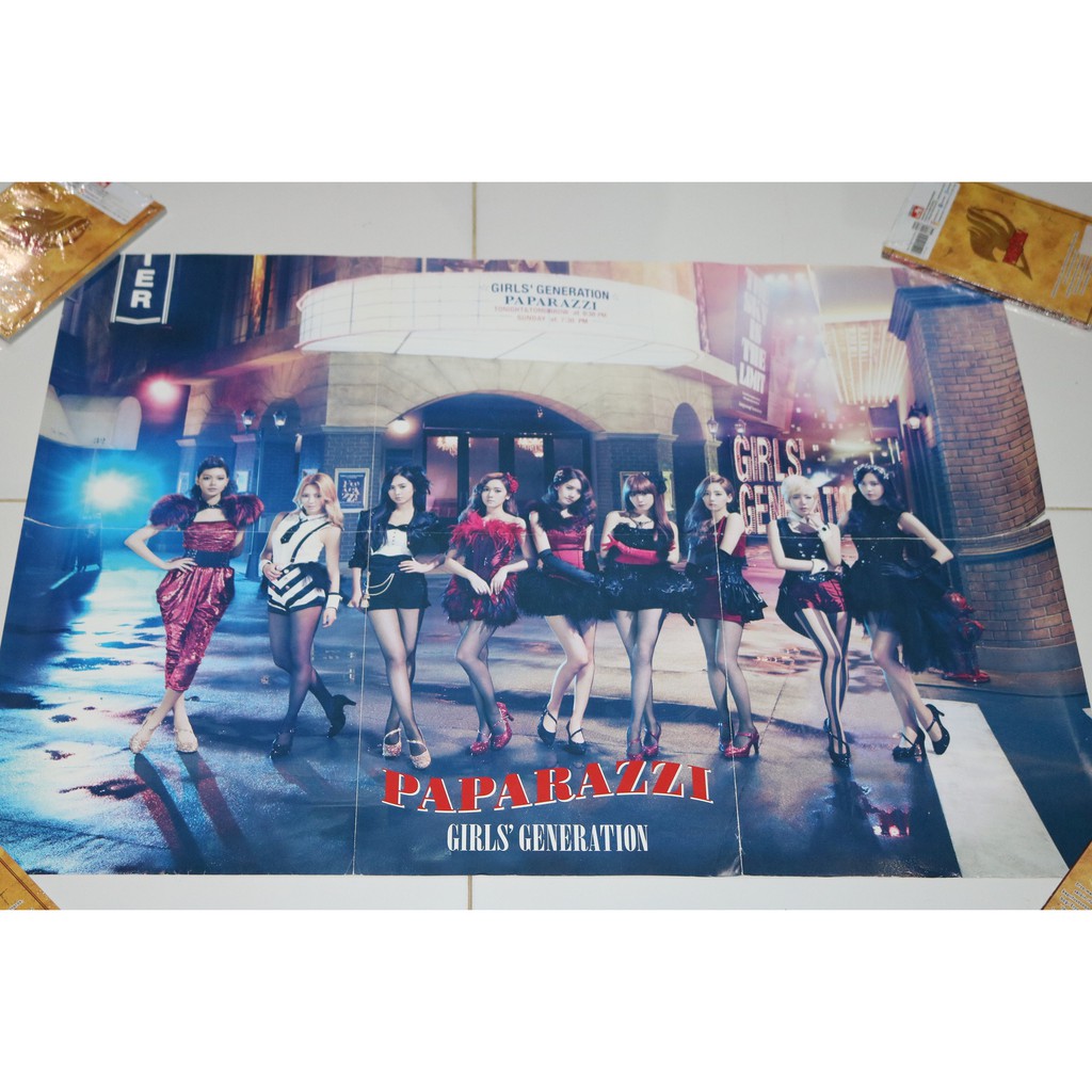 SNSD - Paparazzi Official Poster