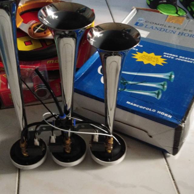 Klakson telolet 3 corong