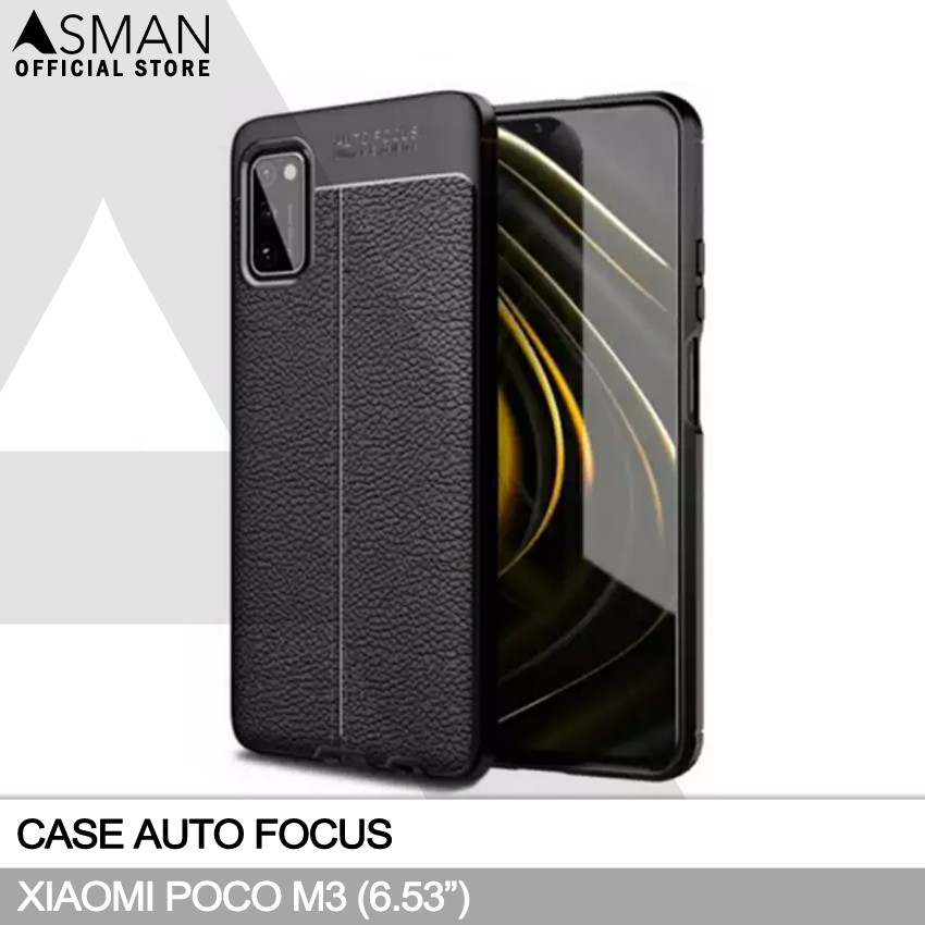 Auto Focus Xiaomi Poco M3 (6.53&quot;) | Softcase Premium - Hitam