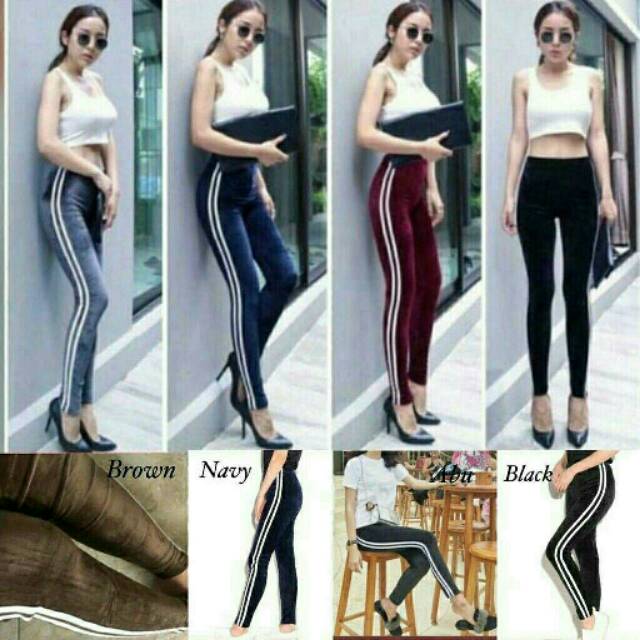 Legging Beludru Velvet IMPORT