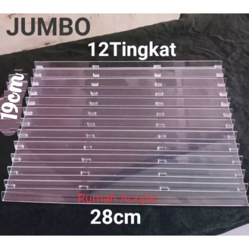 Rak Kartu Perdana JUMBO/AKRILIK ACRYLIC VOUCHER PAKET DISPLAY VOUCHER PAKET
