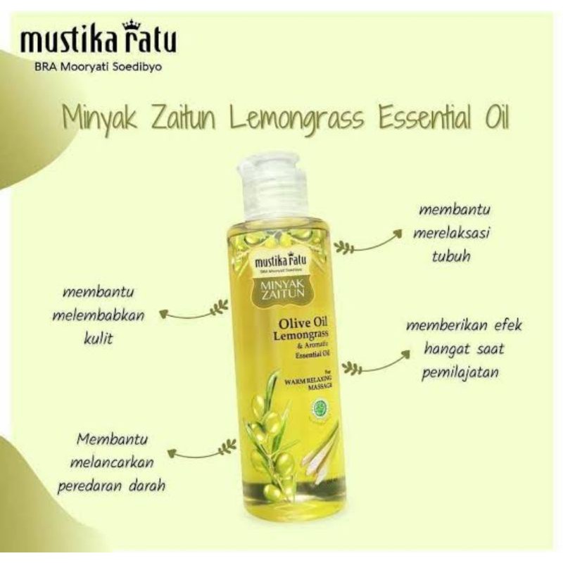 Yuk Lihat Manfaat Minyak Zaitun Olive Oil Lemongrass Untuk Wajah 