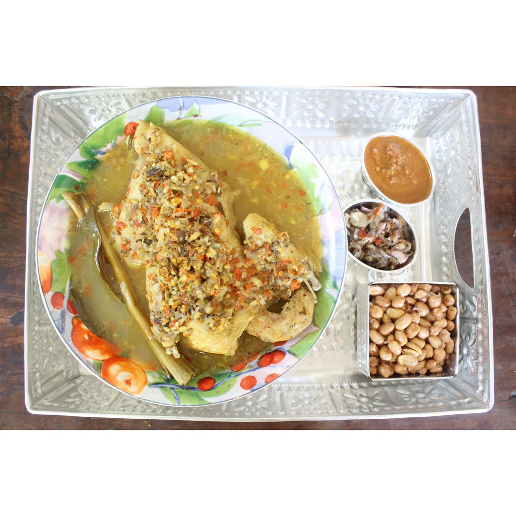 

Ayam Betutu Men Tempeh 1978 Waroeng Atas asli dari Gilimanuk (ayam kampung) halal frozen/beku