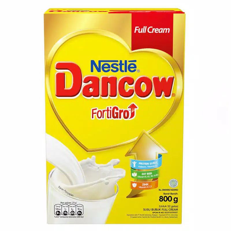 Dancow Fortigro Full Cream 1kg EXP DES 24
