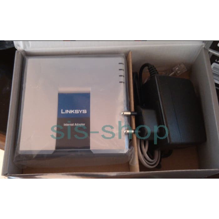 VOIP SIP ATA IP PHONE GATEWAY 2 FXS PORT LINKSYS SPA2102 UPGRADE PAP2T