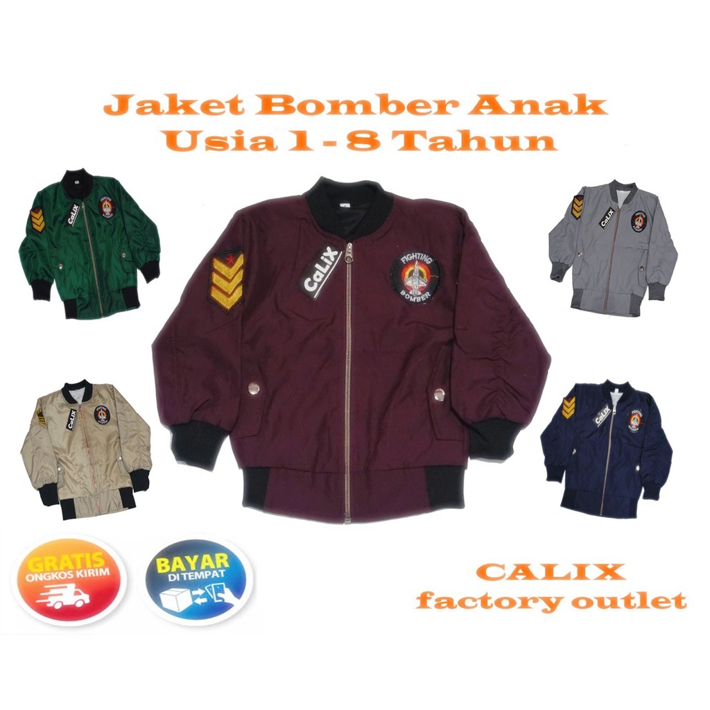 Jaket Bomber Anak Jaket Anak Murah