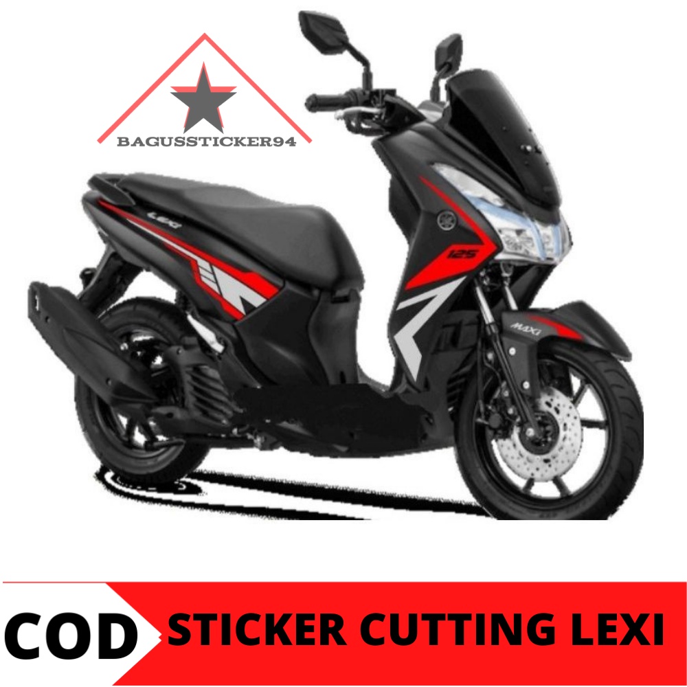 Stiker motor matic Lexi / Stiker Cutting Yamaha Lexi / Striping Lexi / Striping Yamaha Lexi / Stiker