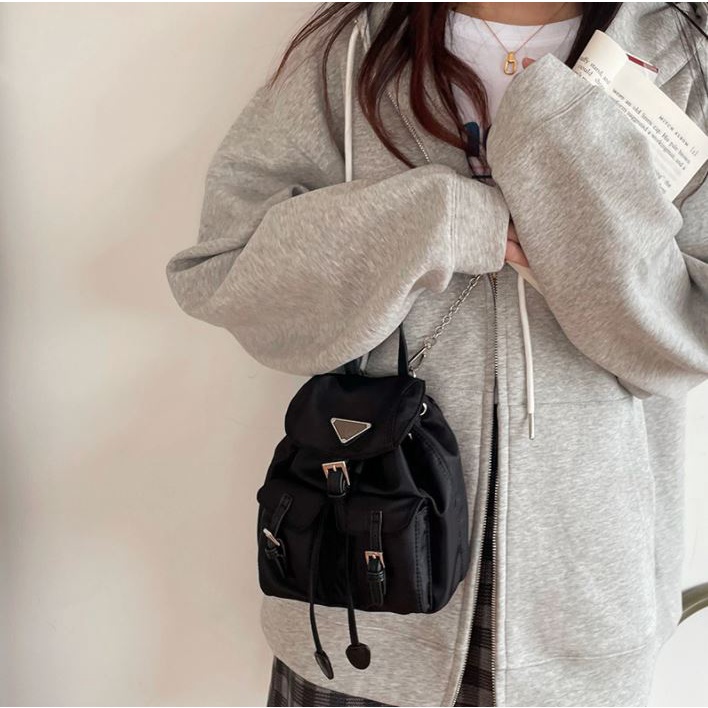 TAS SELEMPANG MINI KOREAN STYLE ORIGINAL GUESS MODEL MINI BACKPACK BAHAN PARASUT