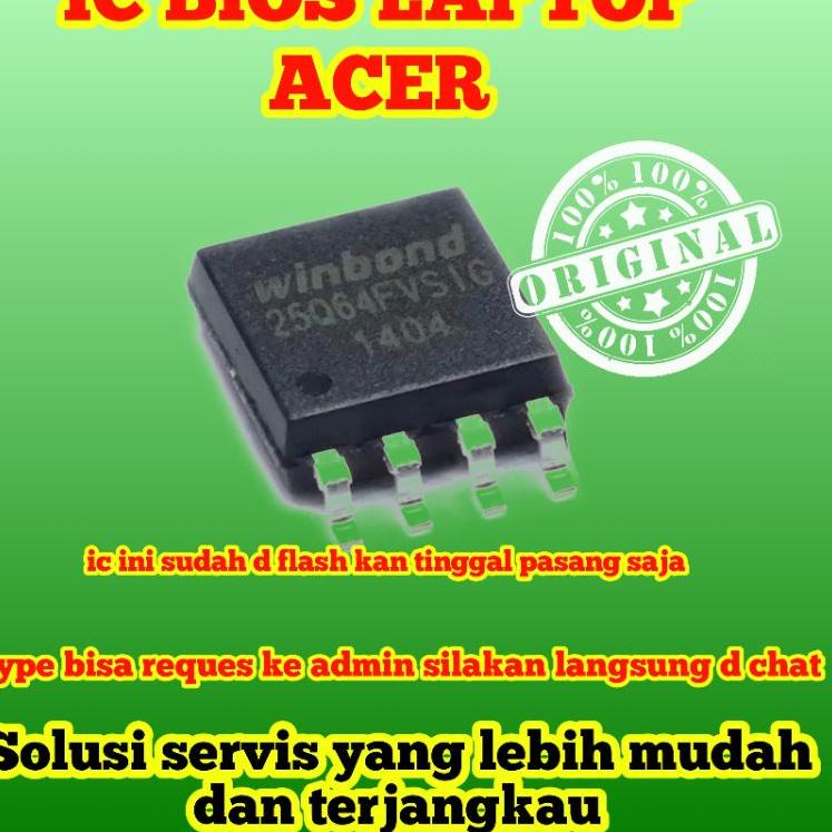 Paling Dicari.. ic bios laptop merk acer siap pakai