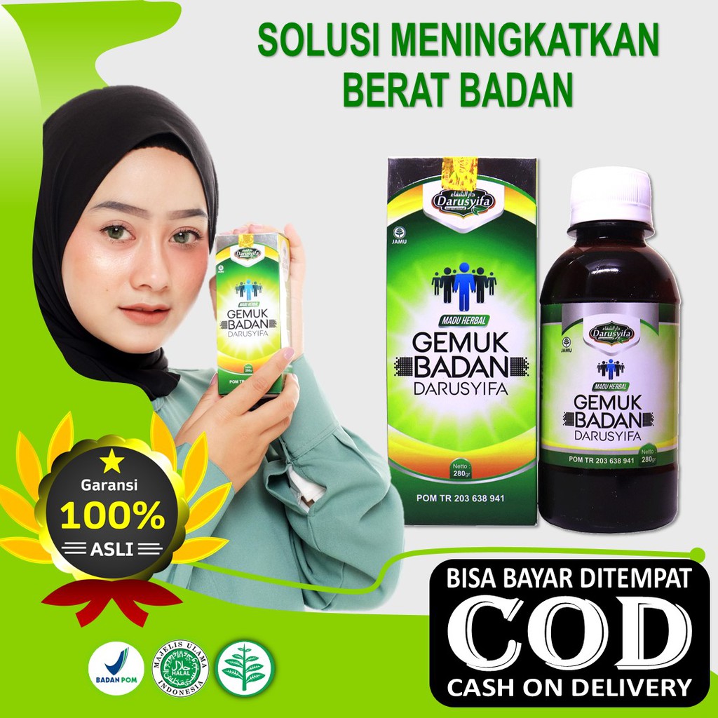 Madu Gemuk Obat Gemuk Penggemuk Badan Suplemen Penambah Nafsu Makan