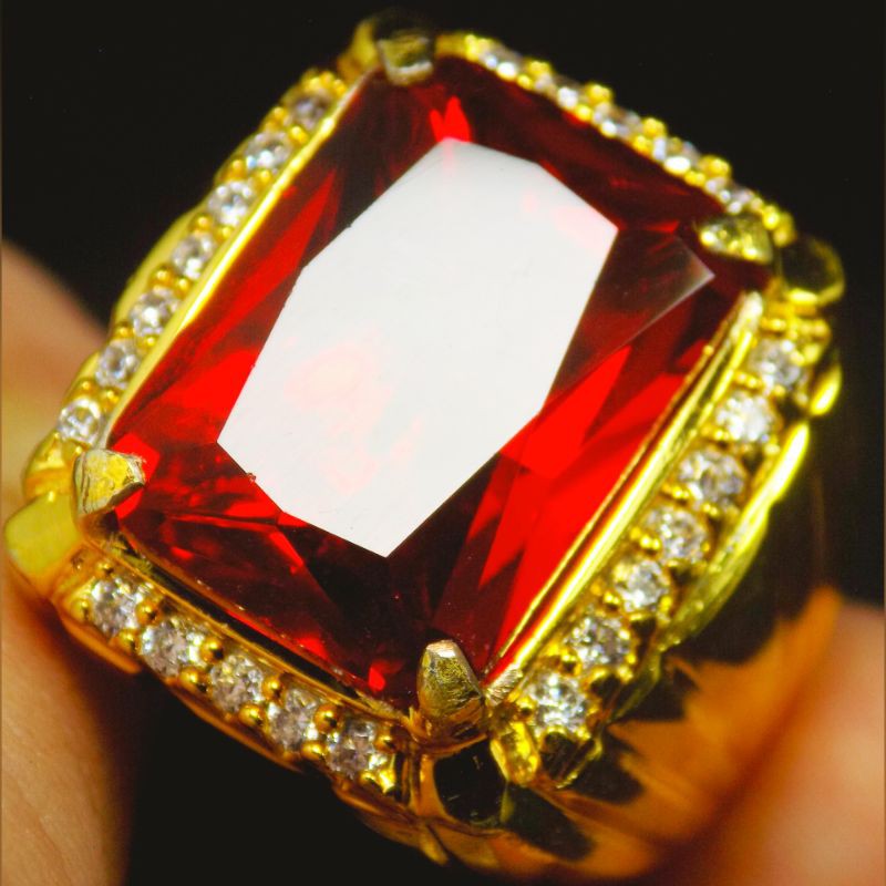 CINCIN BATU MERAH SIAM ASLI