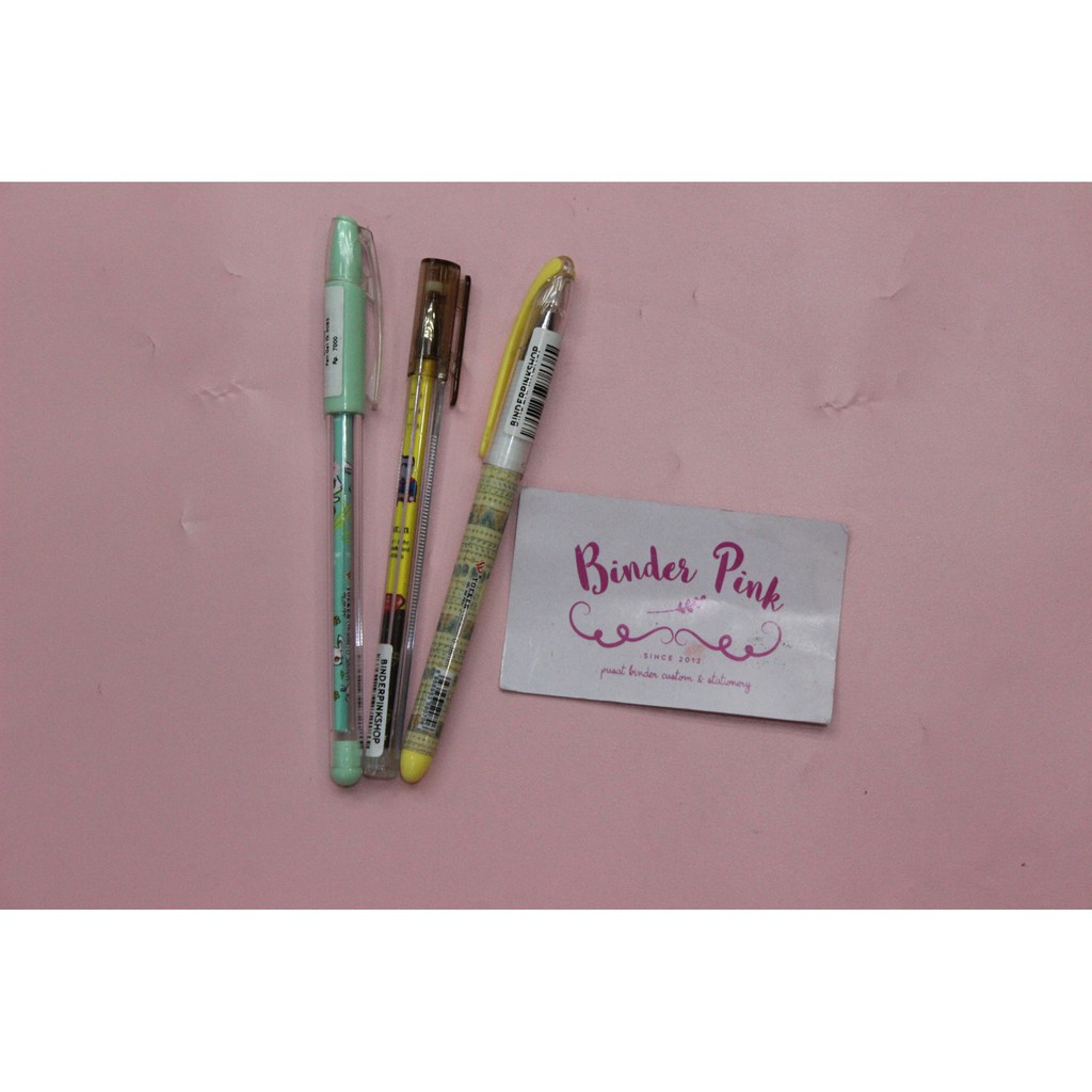 

Pen Gel by.binderpinkshop