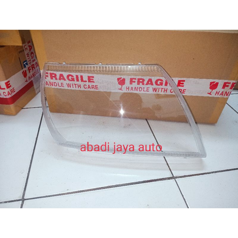 Mica headlamp kijang 2003 2004 / kaca lampu depan kijang kapsul 2003