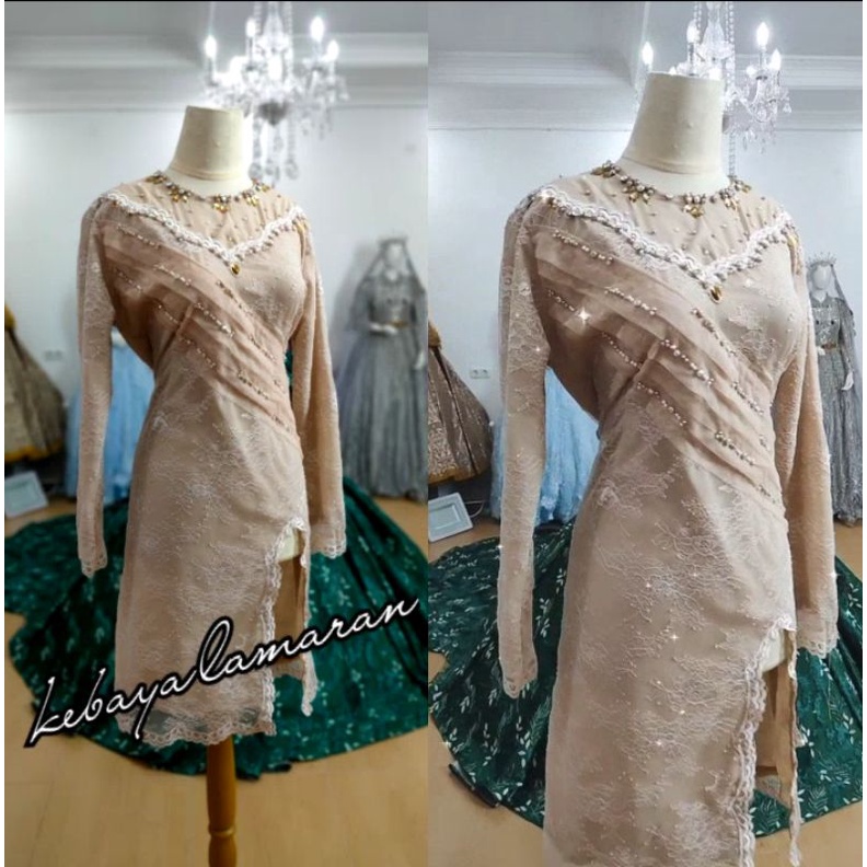 KEBAYA LAMARAN MODERN//BAJU WISUDA TERBARU//ATASAN KEBAYA