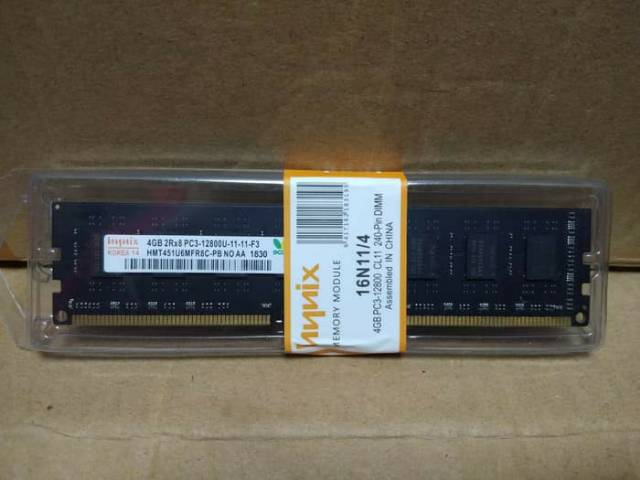 Hynix Memory Komputer 4GB DDR3 PC-12800/Long-Dimm 4GB DDR3 PC-12800