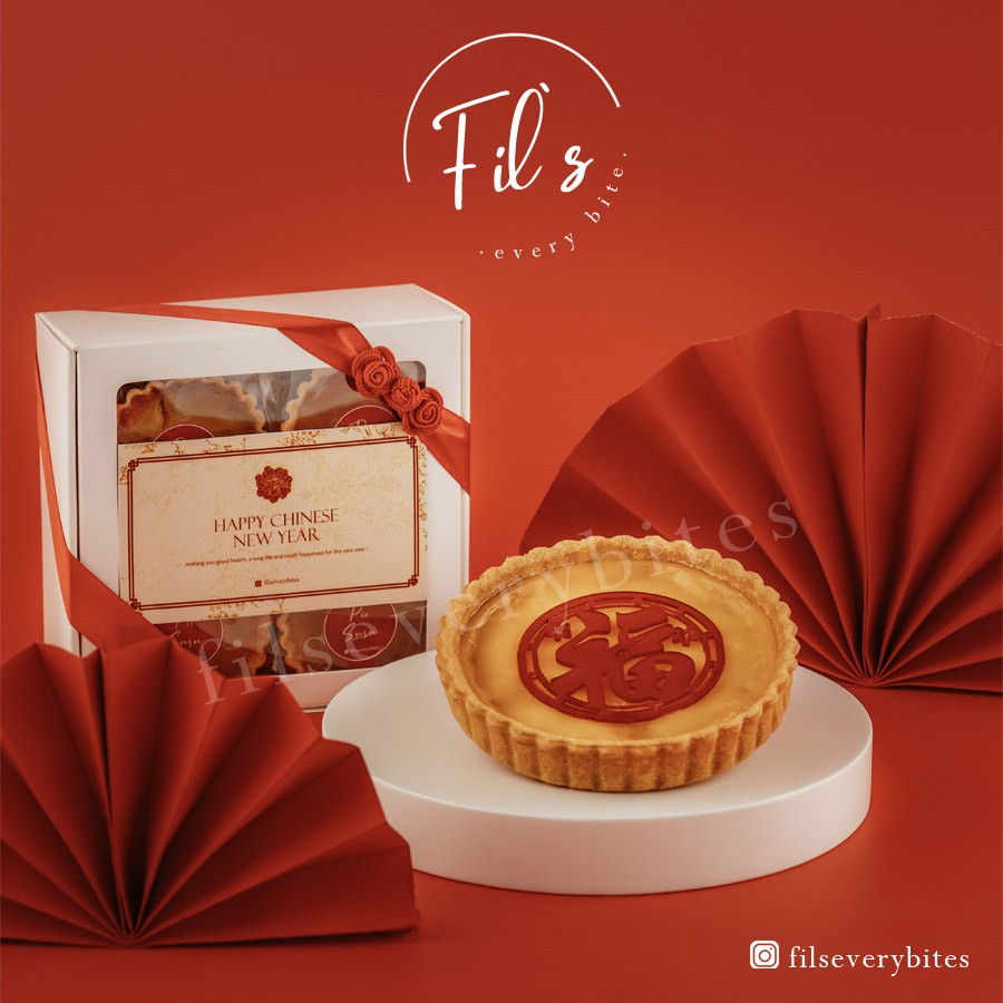 

Pie Susu / Pie Susu Enak / Eggtart / Hamper CNY / Hampers IMLEK / Bingkisan IMLEK