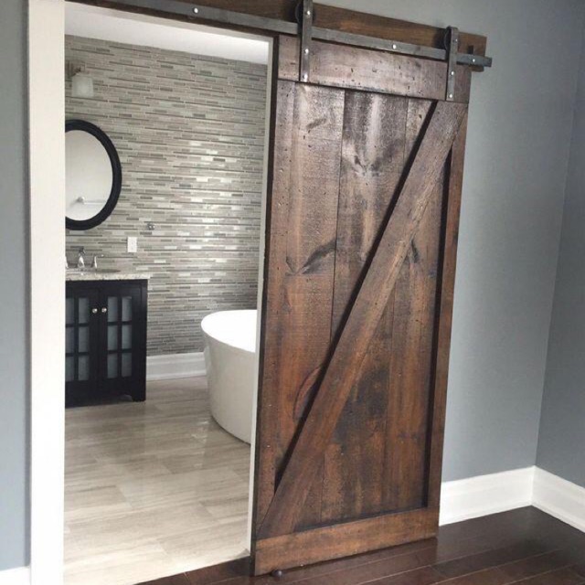 Barn Door / Sliding Door Kayu Solid