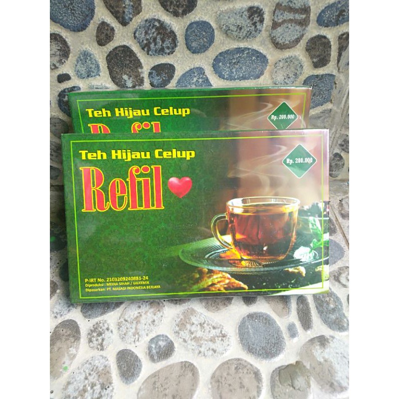 

TEH HIJAU CELUP MASAGI