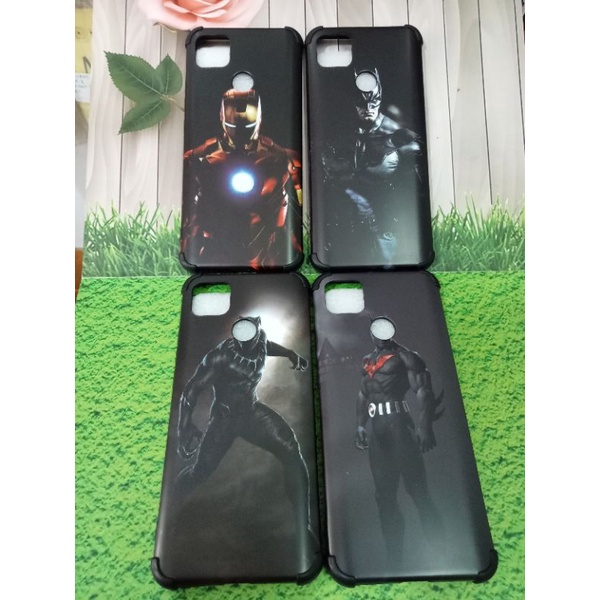 softcase karakter motif Avengers realme 9c