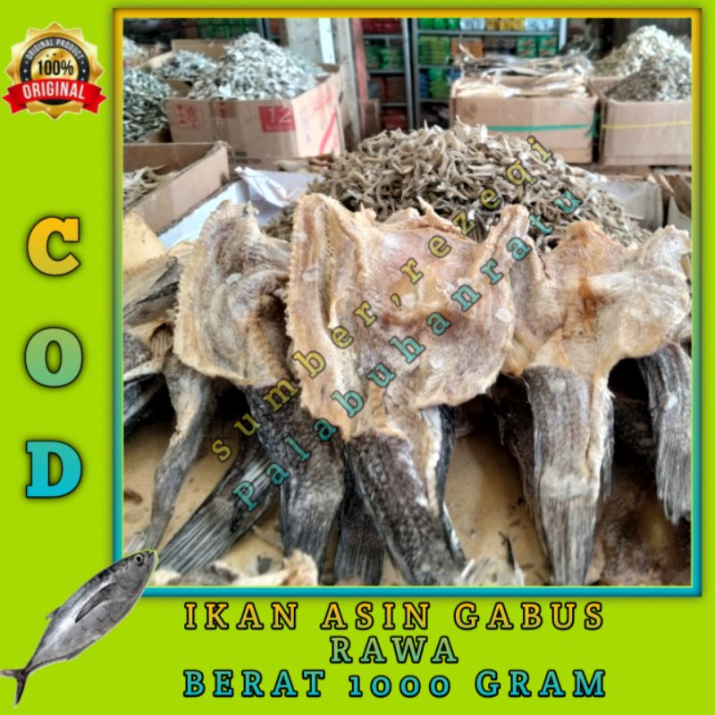 

IKAN ASIN GABUS RAWA KUALITAS TERBAIK DAN MURAH BERAT 1KG