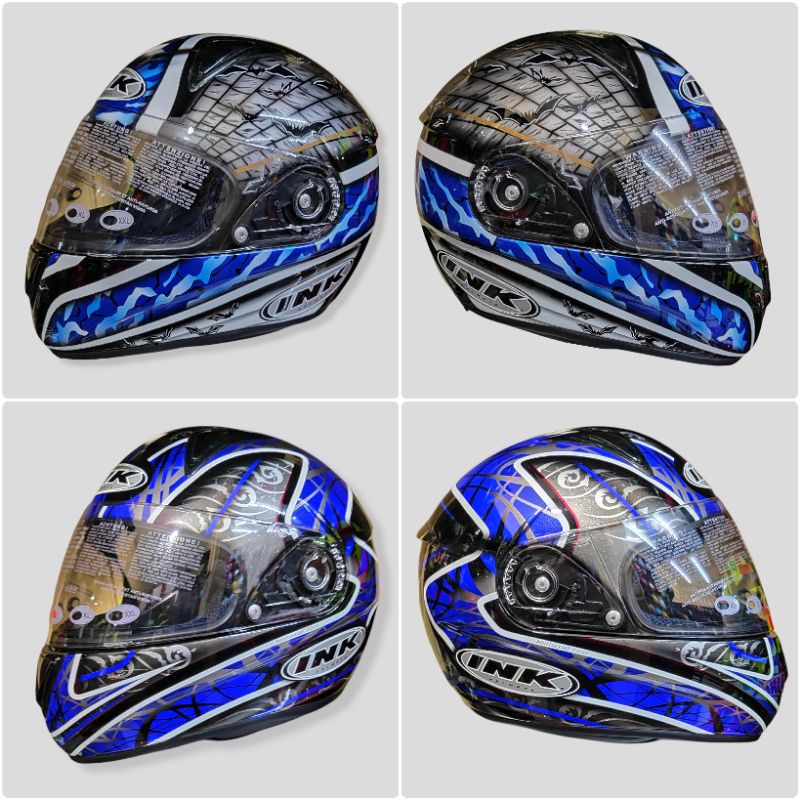 HELM FULL FACE INK FUSION MOTIF