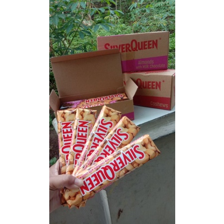 

COKLATSILVERQUIN PROMO 25.000Dapat 2 uk62gr/Coklat besar
