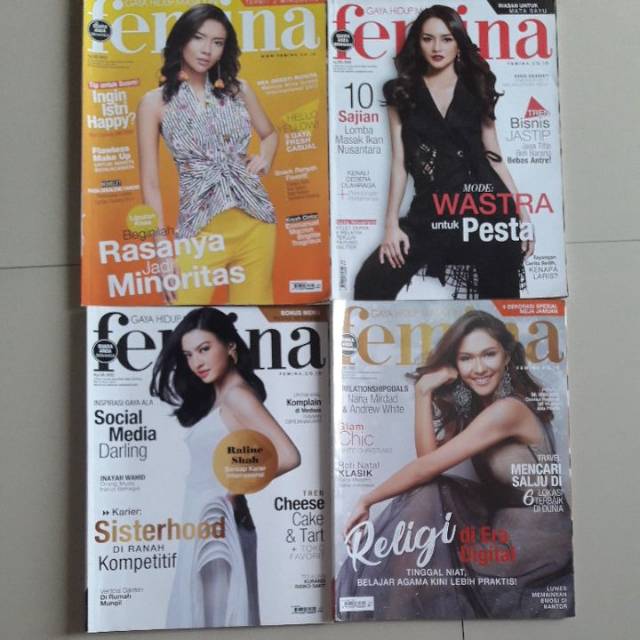 Majalah Femina tahun 2017