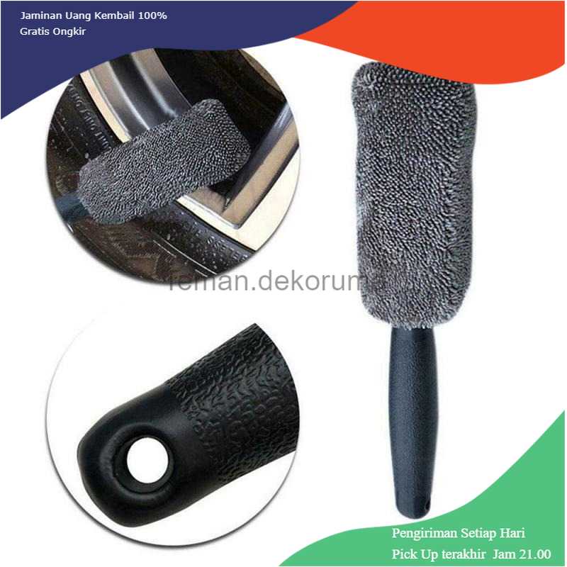 TD-DDG CARHAVE Sikat Microfiber Velg Ban Mobil Car Wheel Rim Brush - H77